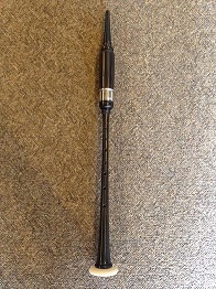 Naill Long Blackwood Practice Chanter with Plastic Top & Beaded Ferrule (IN STOCK) - More Details